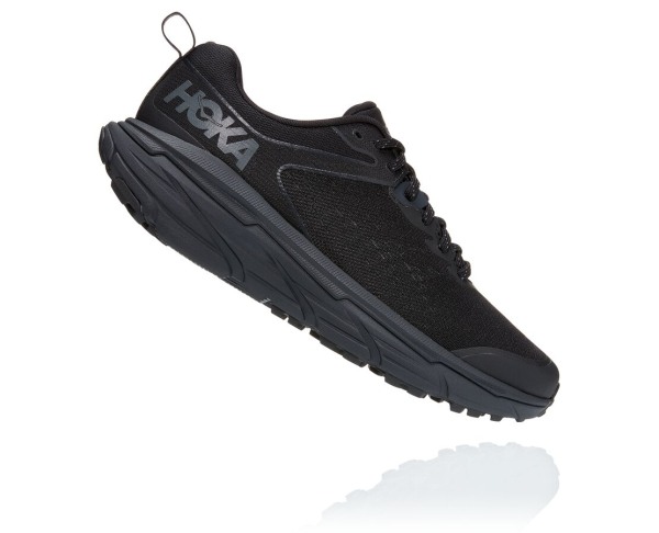 Hoka One One Challenger ATR 6 Mens UK - Black Trail Running Shoes - ALSHW5840